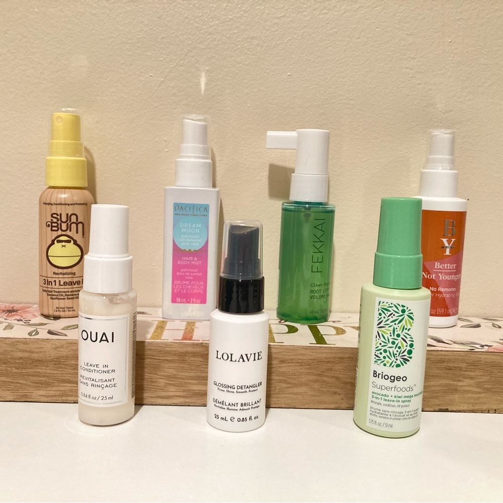 Huge Hair Care Bundle Leave in spray